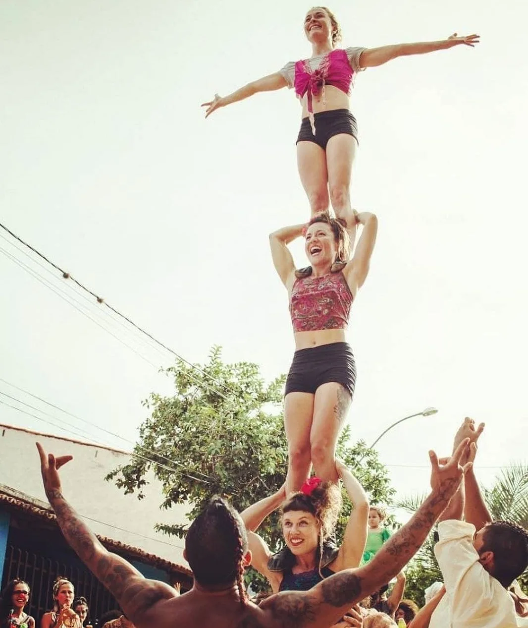 Acrobacia no Festino
