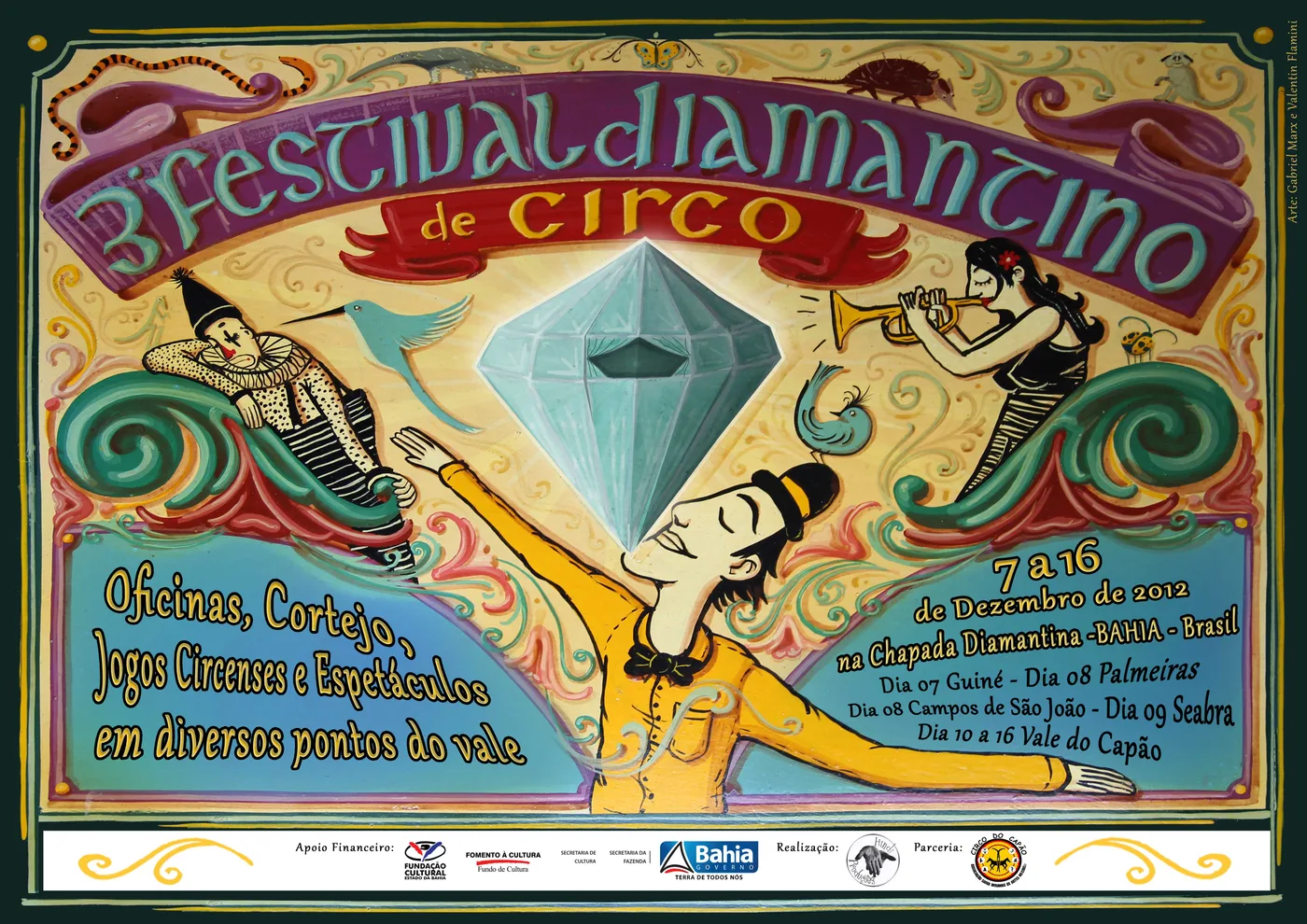 Cartaz do 3º FESTINO (2012)