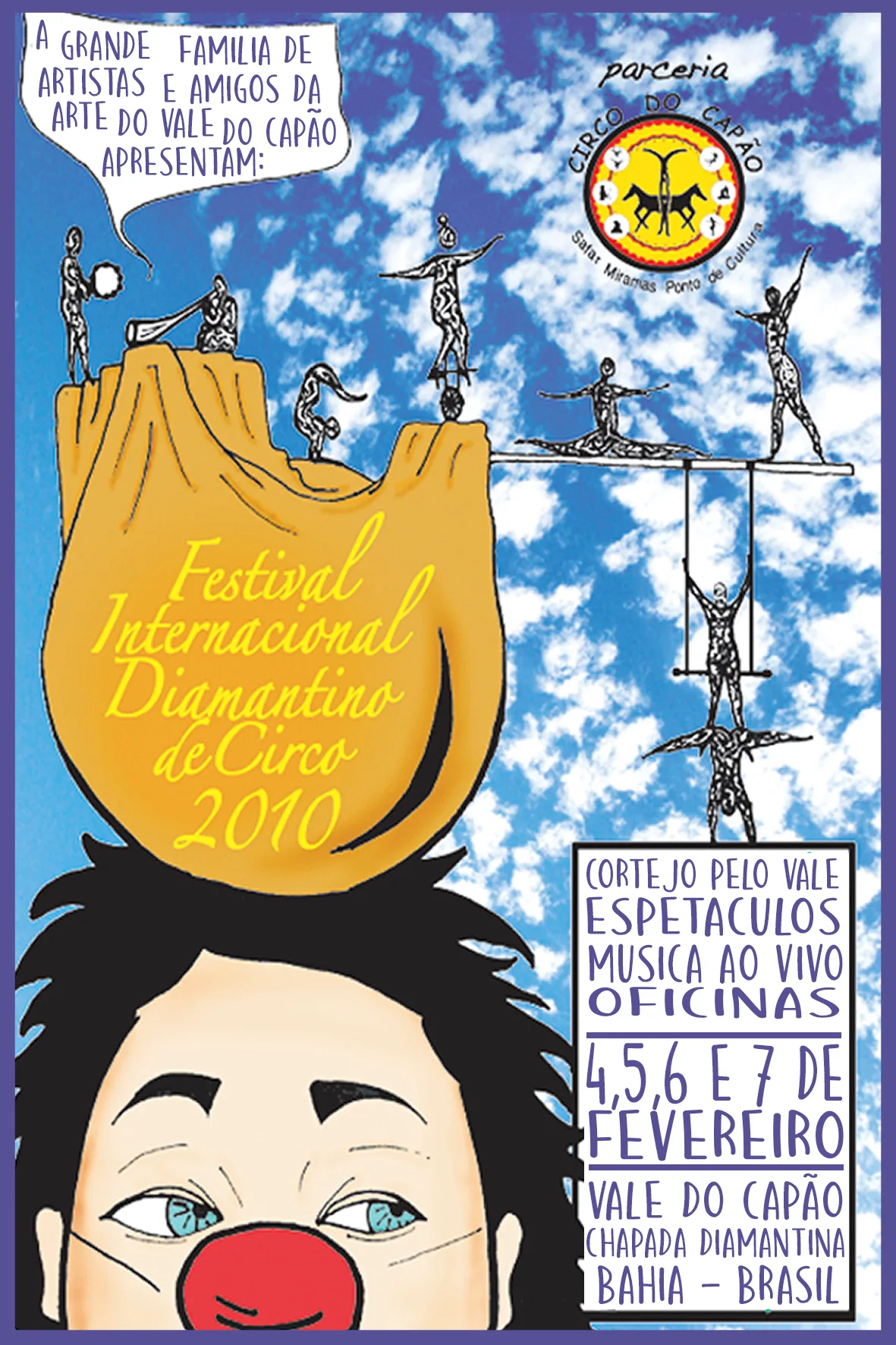 Cartaz do 1º FESTINO (2010)